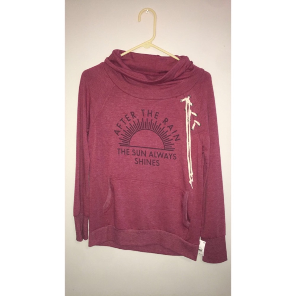 After the rain the sun always shines sweater